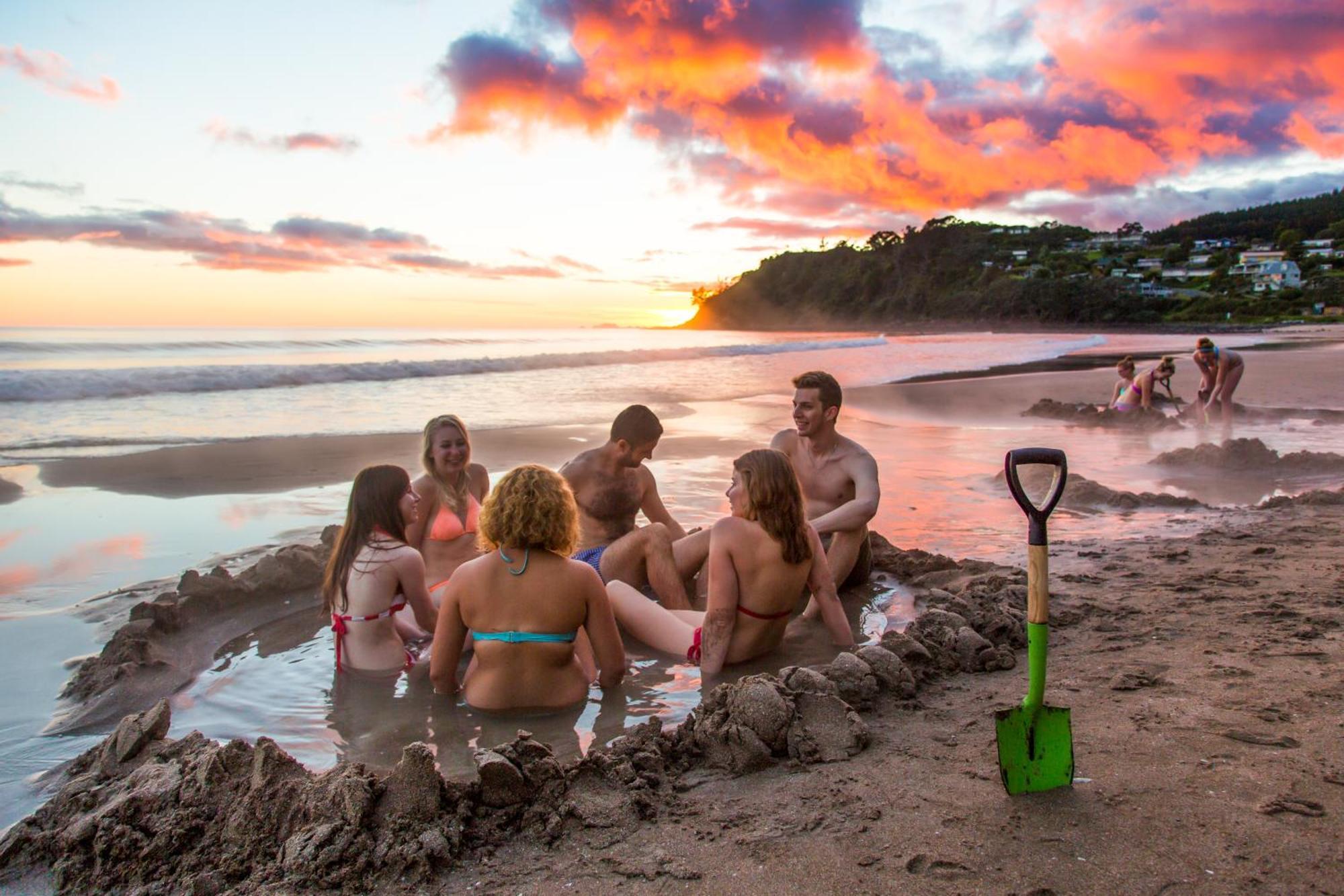 Hot Water Beach Top 10 Holiday Park Hotwater Beach Exterior foto